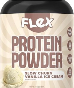 Whey Protein Powder- Slow Churn Vanilla Ice Cream | Low Net Carbs