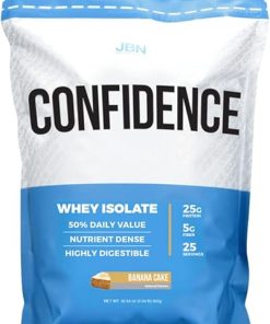 Confidence Whey Protein Isolate Powder (Banana Cake- 25)