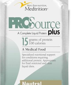 Medtrition Liquid Collagen peptides Type I- III 15 Grams Protein per oz. |Prosource Plus Neutral Packets|