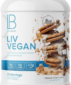LIV Body Vegan Lean Protein- No Artificial Sweetners
