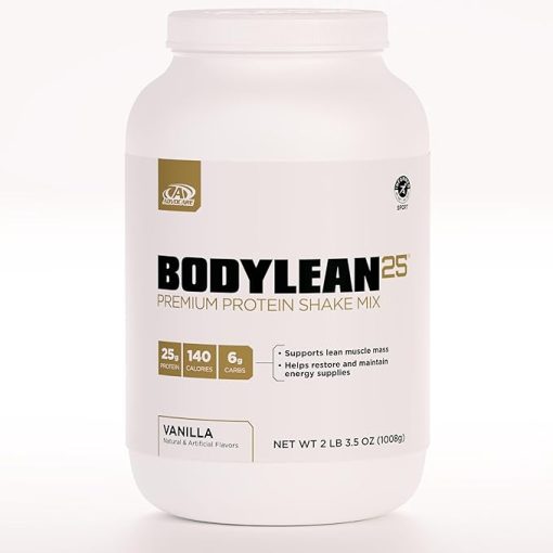 AdvoCare BodyLean25 - Protein Powder with Whey Protein Isolate - Supports Muscle Building & A Lean Body - Offers Energy Support* - Vanilla- 4.5 oz
