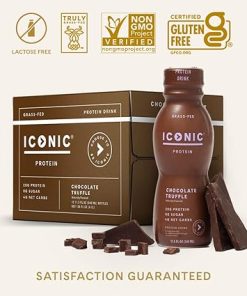 ICONIC Chocolate Truffle Bundle- Sugar Free Protein Powder and Low Carb Protein Shakes 2