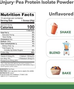Planted Vegan Protein Powder | 20g Unflavored Pea Protein Powder | Low Sugar Plant Protein Powder | Gluten and Dairy Free Pea Protein Isolate | Non-GMO | 20 Servings 2