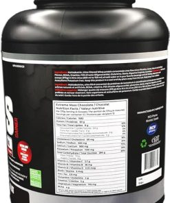 Extreme Mass Weight Gainer Muscle Builder- 10 lbs (4.54 kg) with Less Sugar for Intense Workout Training Made of high Calorie Fortified whey Protein 2