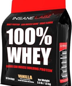 Insane Labz 100% Whey Protein (60 Servings- Vanilla)