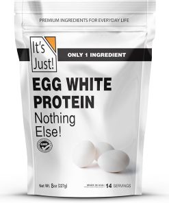 It’s Just! – Egg White Protein Powder- Made in USA from Cage-Free Eggs