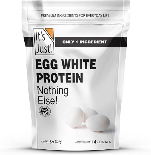 It's Just! - Egg White Protein Powder- Made in USA from Cage-Free Eggs