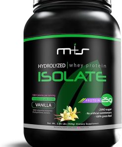 M+S 100% Grass Fed – Hydrolyzed Whey Protein Isolate Powder- Gluten Free- Fast Absorbing