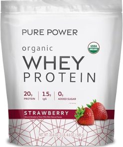 Dr. Mercola- Organic Miracle Whey Strawberry Protein Powder