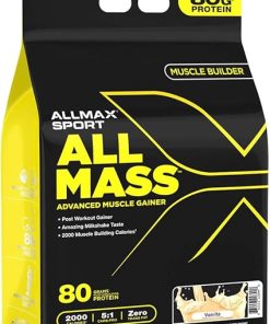 Allmax Nutrition – All Mass Post Workout Gainer- High Calorie