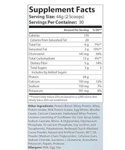 2.9lb Essential Meal Replacement Protein Chocolate Milkshake w/0% Added Sugar 2