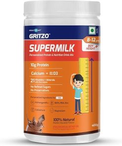 ATS Supermilk Height+ for 8-12Y Boys-Personalized Health Drink for Kids
