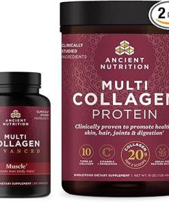 Ancient Nutrition Multi Collagen Advanced Capsules- Muscle