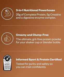 RNWY Chocolate Protein Powder Wild Cherry Foundation Collagen Powder- 5g Creatine Monohydrate Powder 2