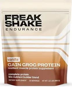 Vanilla Protein Powder – Casein & Whey Protein- 25g Complete Protein with Antioxidant Bio-Nutrient Blend for Muscle Resilience and Growth