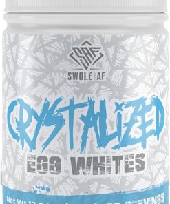 Swole AF | Crystalized Egg Whites | Protein Rich & Promotes Lean Muscle Growth | Improve Immune Function Workout Added Drink Mix