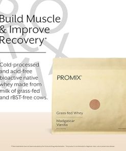 Promix Whey Protein Powder- Vanilla – 2.5lb Bulk – Grass-Fed & 100% All Natural – ­Post Workout Fitness & Nutrition Shakes 2