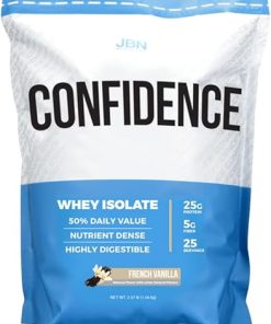 Confidence Whey Protein Isolate Powder (French Vanilla- 25)