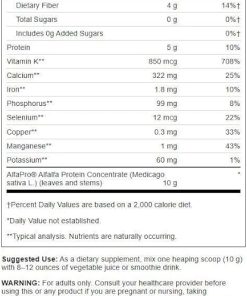 Swanson Alfapro Non-GMO Alfalfa Protein Concentrate 12 Ounce (340 g) Pwdr 2