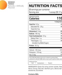 HD MUSCLE ProHD Clear Whey Protein Powder | 100% Grass Fed Whey Isolate | 23.5g Protein | Low Sugar- Gluten Free 2