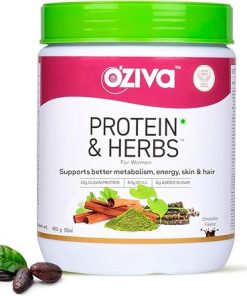 Protein & Herbs for Women | 500 Gm (16 Servings)| with Multivitamins- Curcumin
