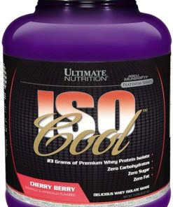 Ultimate Nutrition ISO Cool Pure Whey Protein Isolate Powder – Keto Friendly – 0 Carb 0 Fat 0 Sugar – 23 Grams of Protein Per Serving- 5 Pounds