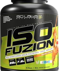 Iso Fuzion 100% Whey Isolate by Scilabs Nutrition | 28g Non Denatured Protein Powder- Salted Caramel Flavor 2