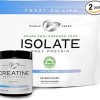 Muscle Feast Isolate + Creatine Bundle: 1 Whey Protein Isolate (Unflavored- 2lb) + 1 Creatine Powder (Unflavored