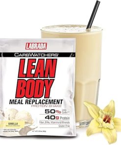 Lean Body Carb Watchers- All-In-One Vanilla Meal Replacement Shake. 40g Protein Whey Blend 2