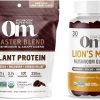 OM MUSHROOM SUPERFOOD Master Blend Plant-Based Protein Powder- 19.26 Ounce