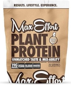 MAX EFFORT Plant Protein Powder- 19 G Pea Protein