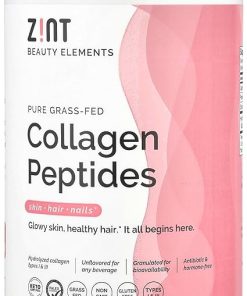 Zint Collagen Peptides Powder (32 oz): Anti Aging Hydrolyzed Collagen Protein Powder Beauty Supplement – Skin- Hair