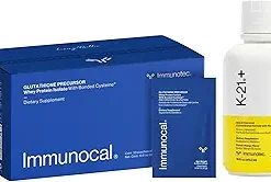Immunocal Bundle with K-21 – Gluthathione Precursor- Whey Protein Isolate & Herbal Adaptogen Blend with Rhodiola Rhosea