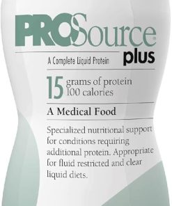 Liquid collagen peptides Type I- III 15 grams protein per oz. |Prosource Plus Orange Crème Bottle Medtrition|