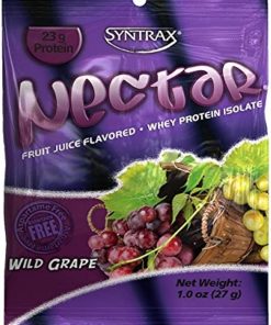 Syntrax Nectar Grab N Go Whey Protein- Wild Grape