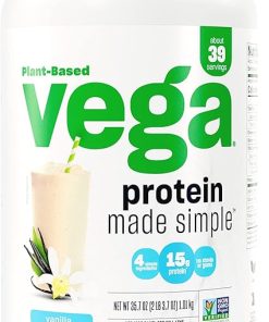 Vega Protein Made Simple Protein Powder- Vanilla – Stevia Free