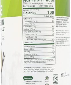 Vega Protein Made Simple Vanilla (10 Servings) Stevia Free Vegan Protein Powder- Plant Based 2
