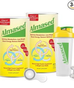 Almased Protein Powder for Weight Loss Kit for Men & Women- Natural Meal Replacement Shake for Weight Loss