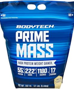 BodyTech Prime Mass – Vanilla (12 lbs./17 Servings)