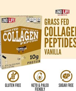 LonoLife – Vanilla Flavored Collagen Peptides with 10g Protein- Paleo and Keto Friendly 2