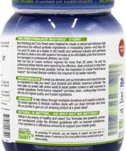 Performance Inspired Nutrition Isolate Whey Protein Powder – 25G Fast-Absorbing Protein – BCAAs & Added L 2