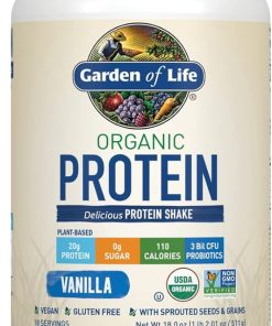 Garden of Life Organic Protein Shake Powder- Vanilla Flavor