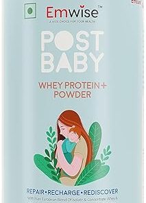 QURA Post Baby Whey Protein Powder for Mothers – Chocolate- Women Recovery
