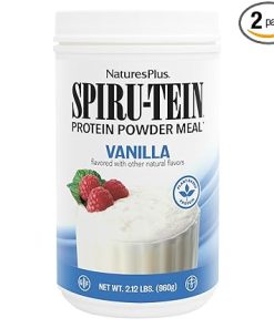 Natures Plus SPIRU-TEIN- Vanilla – 2.12 lbs