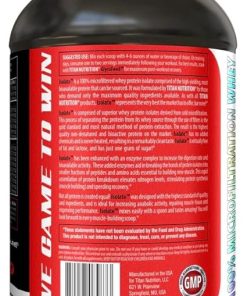 Titan Isolate Whey Protein- 2 lbs – Microfiltered Whey Isolate Accelerates Recovery 2