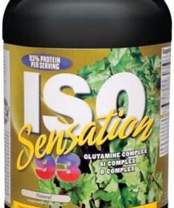 Ultimate Nutrition Iso Sensation 93 with Glutamine Complex Low Carb Whey Protein Isolate Powder – 30 Grams of Protein- Fat-Free