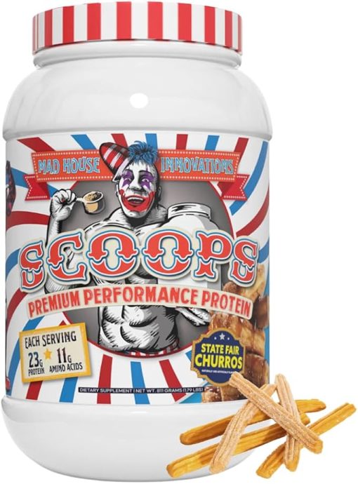 State Fair Churros Flavored Isolate- Concentrate & Hydrolyzed Whey Protein Powder - Low in Sugar