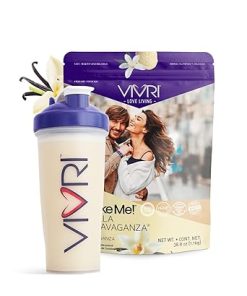 VIVRI 10 Day Challenge Kit | Vanilla Extravaganza Shake | Power Me! Caffe Latte | Cleanse Me! Pineapple Orange | Protein Powder | Energy | Detox | Add to Water with Blender or Shaker Bottle & Enjoy 2
