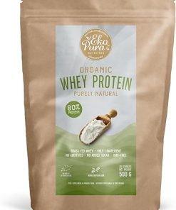 Organic Whey Protein – Natural – 80% Protein- Certified Organic