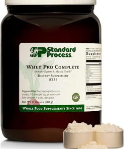 Standard Process Inc. Whey Pro Complete – Whole Food Immune Support with Colostrum- Chicory Root and Whey Protein Powder – 21 Ounce